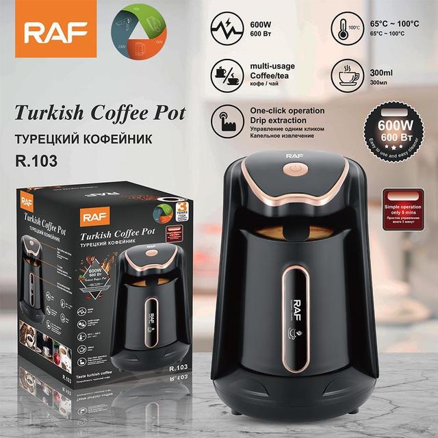 TEMU Cafetera RAF Diseño Tradicional RAF Fácil de Usar Ideal para Preparar Café Auténtico en Casa