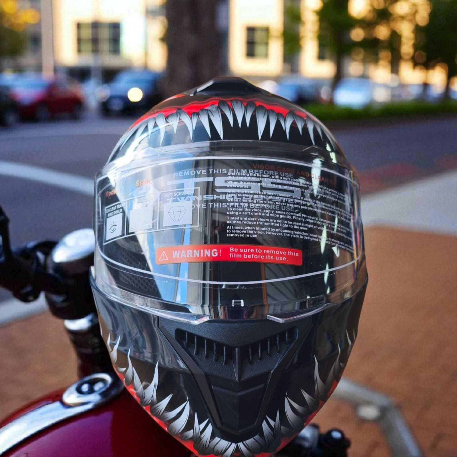 TEMU ABATIBLE PARA MOTO TIPO VENOMS
