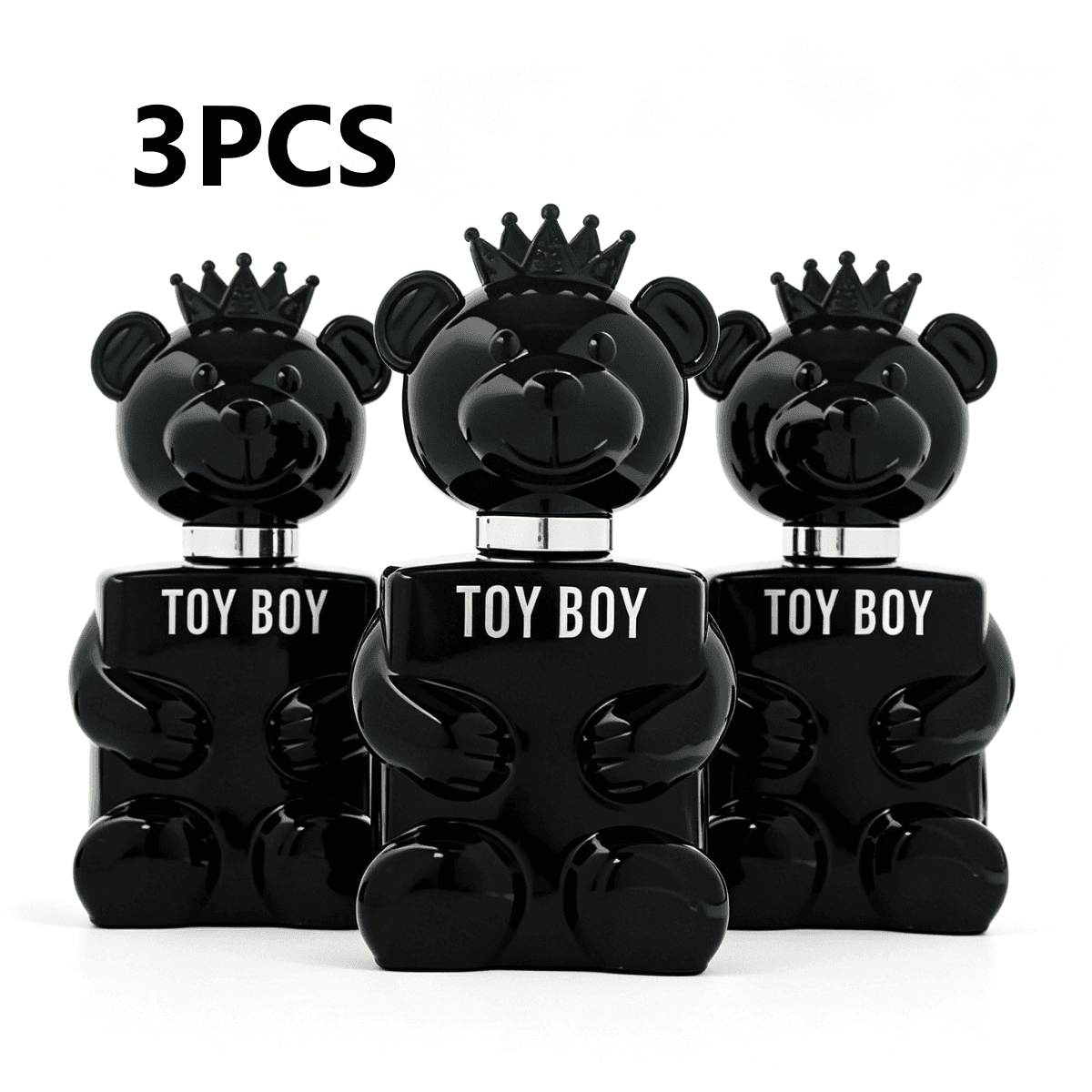 TEMU 3PCS 50ml forma robótica ligera universal para hombres y mujeres, , con cuerpo de botella de , opcional en varios colores, de citas de cercanías de , se puede utilizar como de adornos