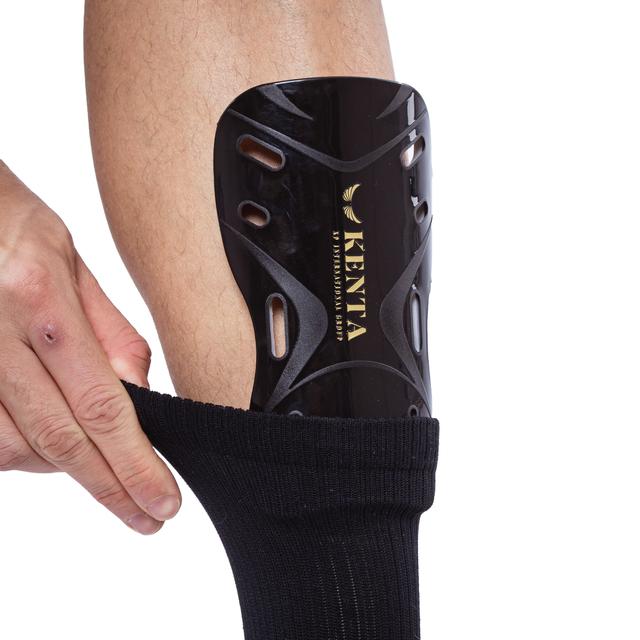 TEMU 3 Piezas de Espinilleras de Fútbol con Protección Rígida - , Transpirables y Resistentes a Impactos, Ideales para Adultos en Entrenamiento y Partidos - Equipo Protector para Hombres y Mujeres