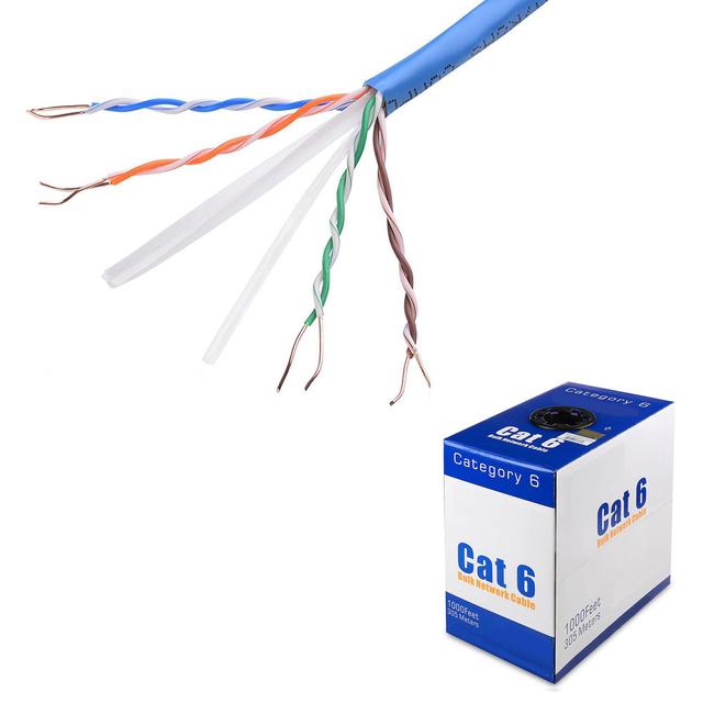 TEMU Cat 6 Cat Ethernet Cable Network Patch Wire Rj45 Lan
