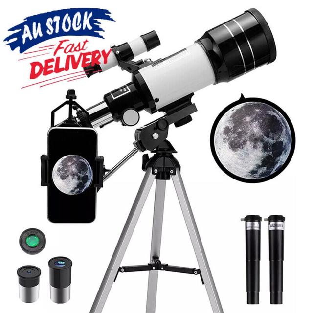 TEMU Astronomical Telescope With Tripod 150x Outdoor Monocular 70mm Aperture