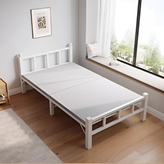 TEMU 위어라 데이나 접이식 철제 침대 휴대용 캠핑 사무실 무설치