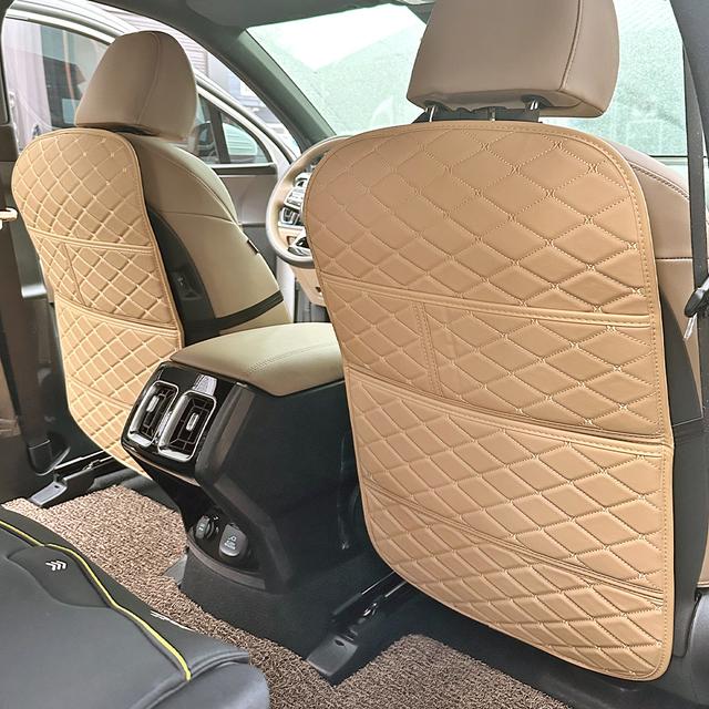 TEMU 카템 감탄 자동차 킥매트 차량용 카시트 시트백커버 1+1