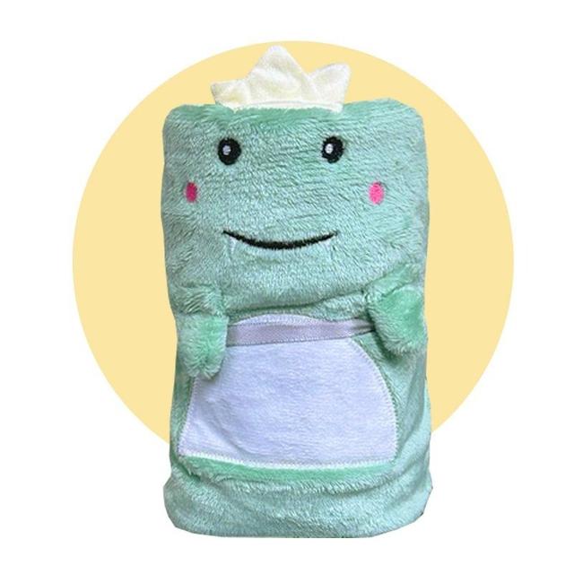 TEMU 하모니 무릎 극세사 담요 캐릭터 담요