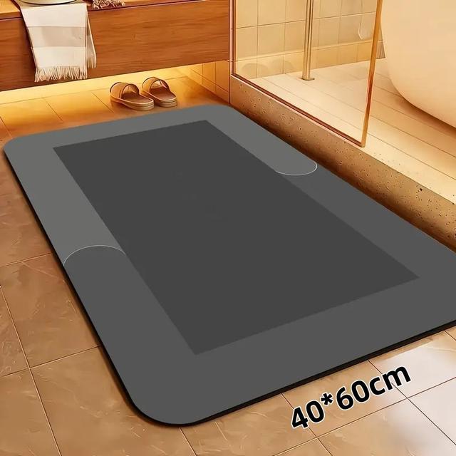 TEMU 규조토욕실매트 욕실발판 욕실매트발매트 미끄럼방지매트욕실매트화장실발판 수영장미끄럼방지매트 욕실바닥매트 욕조미끄럼방지 세탁실발판매트 건식욕실매트