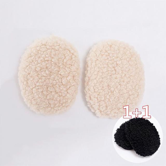 TEMU 1+1 겨울 방한 귀마개 분리형 따뜻한 귀도리 남녀공용 2쌍 휴대용 겨울 액세서리 여행 및 야외 활동용 슬림소녀 SLIM GIRL