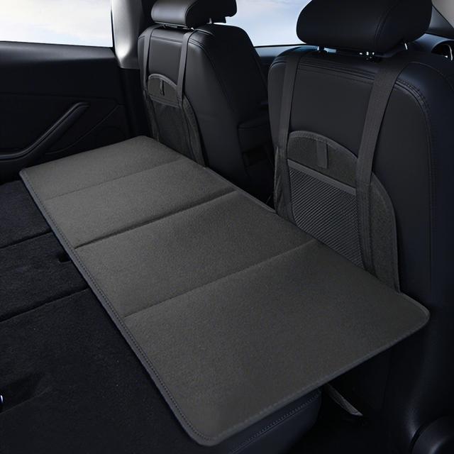 TEMU KISMIS 접이식 차박매트 자동차 뒷좌석 평탄화매트 트렁크 확장 보드 자동차 시트 매트리스 - 고양이/개용 차량 시트 매트, 여행 캠핑 매트리스, 자동차/SUV/트럭용, 장거리 운전에 편안함, 견고한 지지대, 내구성 강한 트렁크 보관 가능한 휴대가 편리한 차량 매트리스