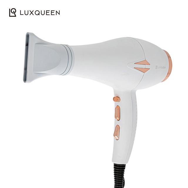 TEMU 렉스퀸 블로우 2000W 고출력 헤어 드라이어 화이트