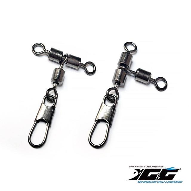 TEMU 롤링 라운드 삼각스냅도래(오모리용) E - 3236 선상 한치 낚시 자작 채비 소품