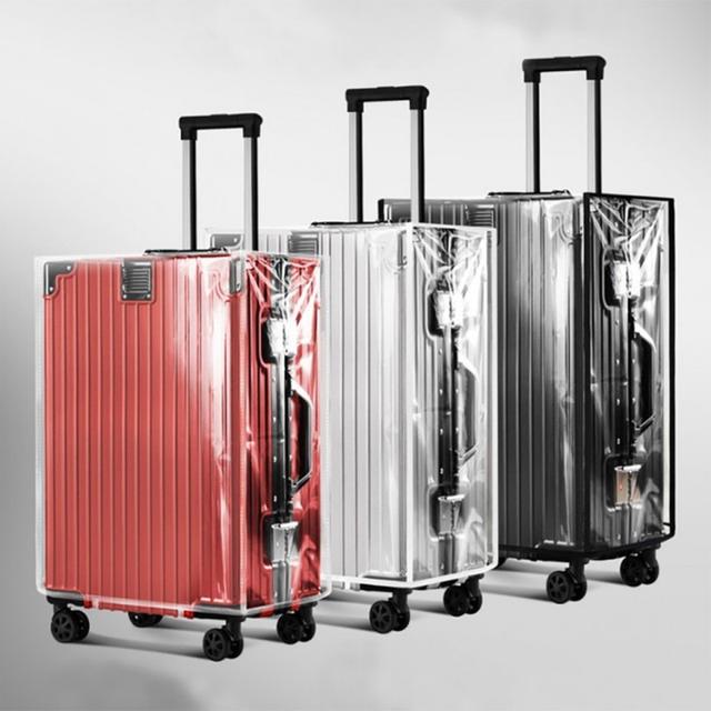 TEMU 방수 투명 캐리어커버 20 22 24 30 인치 여행용 덮개