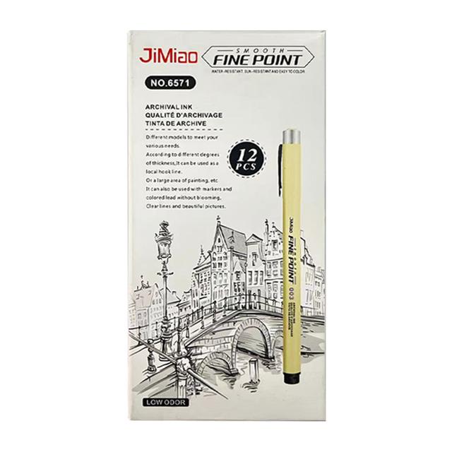 TEMU أقلام رسم 12 ، أقلام فنية أقلام رسم أنمي أقلام رسم متعددة الخطوط الدقيقة أقلام حبر تصميم أقلام خطية أدوات مكتبية لوازم مدرسية أدوات رسم فنانين لوازم فنية خطية مستلزمات تصميم