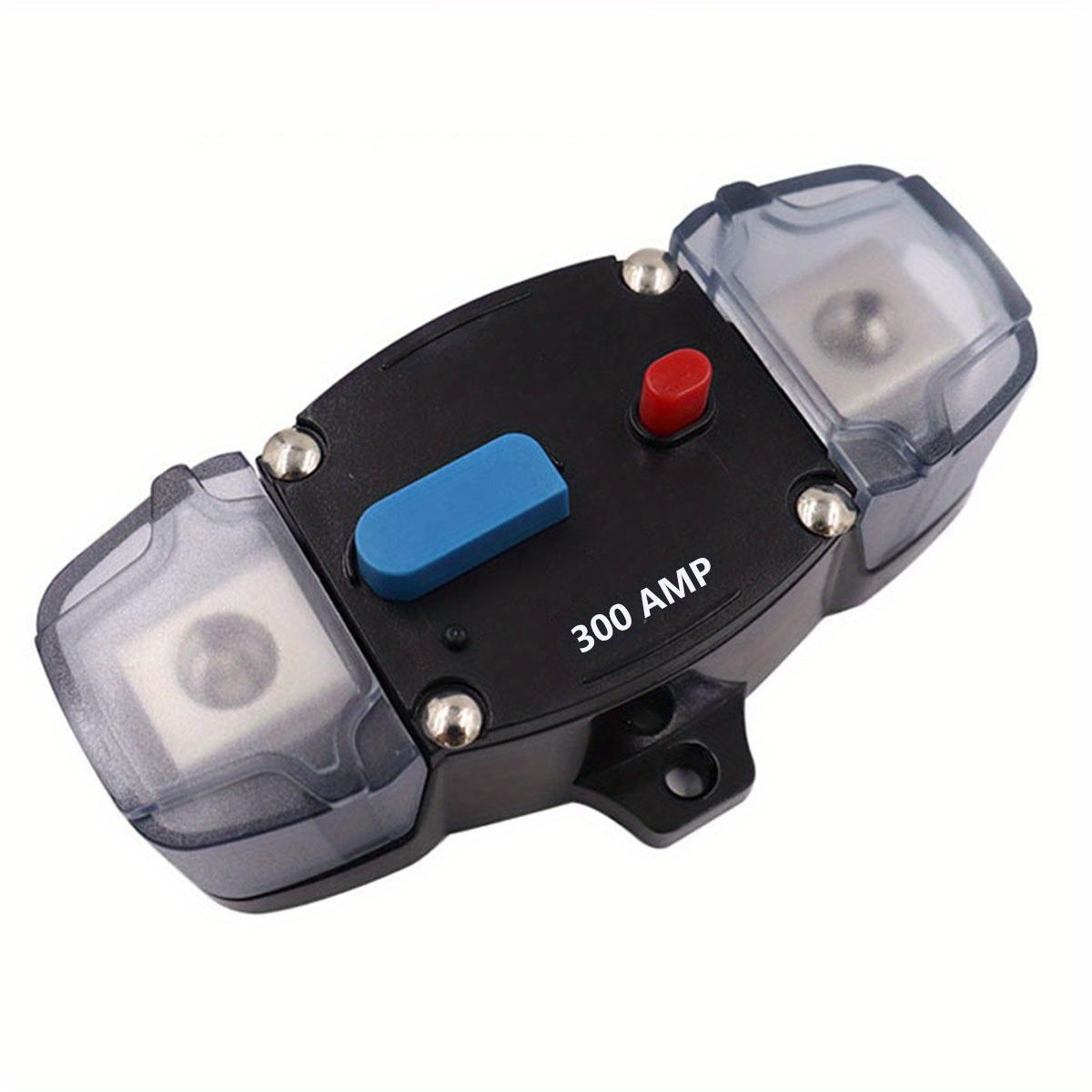 TEMU 12-48v Automatic Circuit Breaker 30a 50a 60a 80a 100a 150a 200a 250a 300a Car Agu Style Stereo Amplifier 4ga Fuse Holder