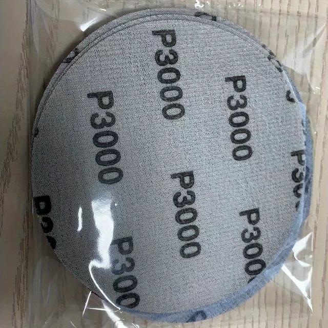 TEMU 15 discos de húmedos y de 5 pulgadas con granos de 2000, 3000, 5000, 8000 y 10000, compatibles con lijadoras de aleatoria y máquinas de rectificado