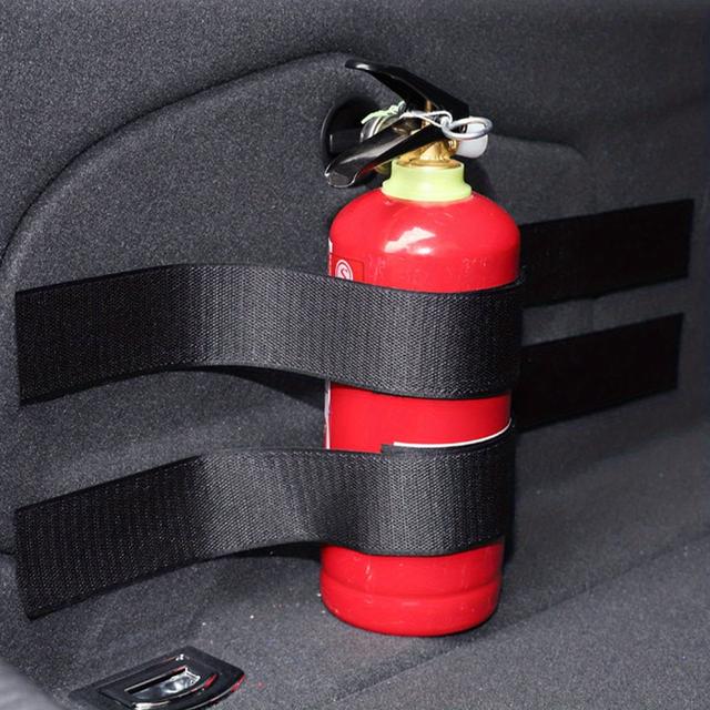 TEMU 4pcs/set Car Fire Extinguisher Fixing Belts