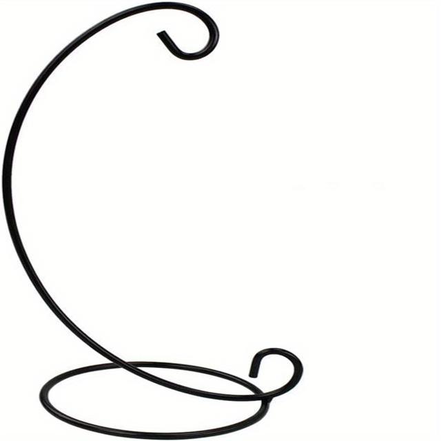 TEMU 1 szt., metalowy stojak na ozdoby, wysoki żelazny lekki uchwyt na ozdoby stojak na wiszący roślina powietrzna Terrarium roślina, wystrój domu