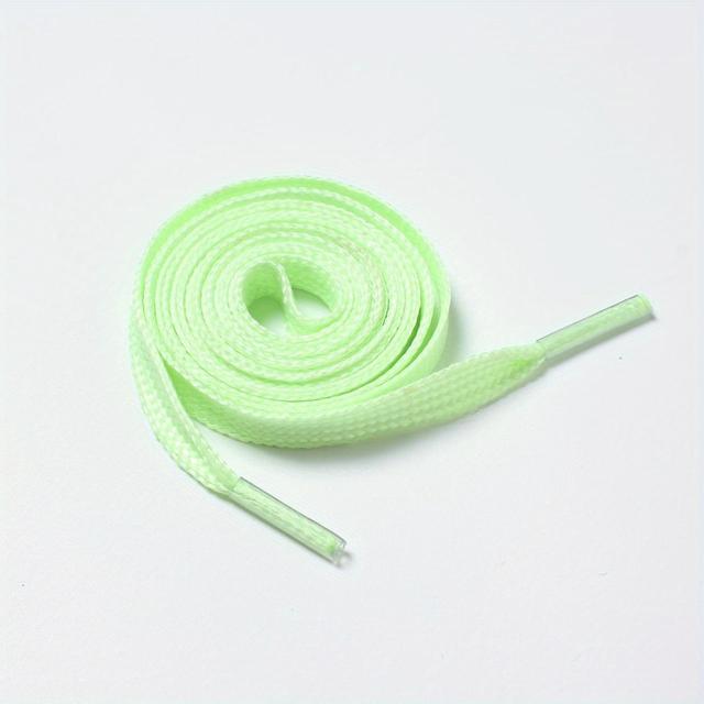 TEMU 1 Pair Luminous Shoelaces For Sneakers Men Women Sports Shoes Laces Glow In The Dark Night Shoestrings Reflective Shoelaces