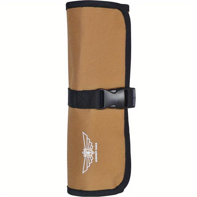 TEMU 1pc Almighty Heavy-duty Adjustable Roll Pack - Oxford Fabric Tool Bag With Color, -terrain Outdoor & Car Storage Organizer, Compatible For, Diy,, Automotive Tools - Multi-use Tool Holder