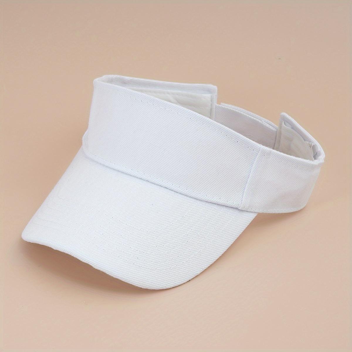 TEMU Gorra deportiva para mujer, con un diseño de visera en colores pastel, para actividades al aire libre como el golf protección solar.