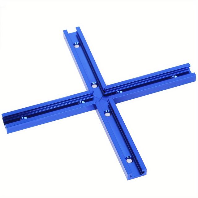 TEMU 4st 19mm T-Spårskärningskit för Snickeri, Dubbelskuren T-Spår Jig, Träbearbetnings DIY Verktyg