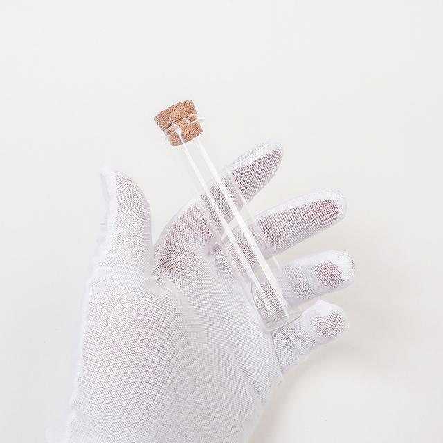 TEMU 12 Flat-bottom Test Tubes With Wooden Stoppers, Measuring 20x100mm, For Use.