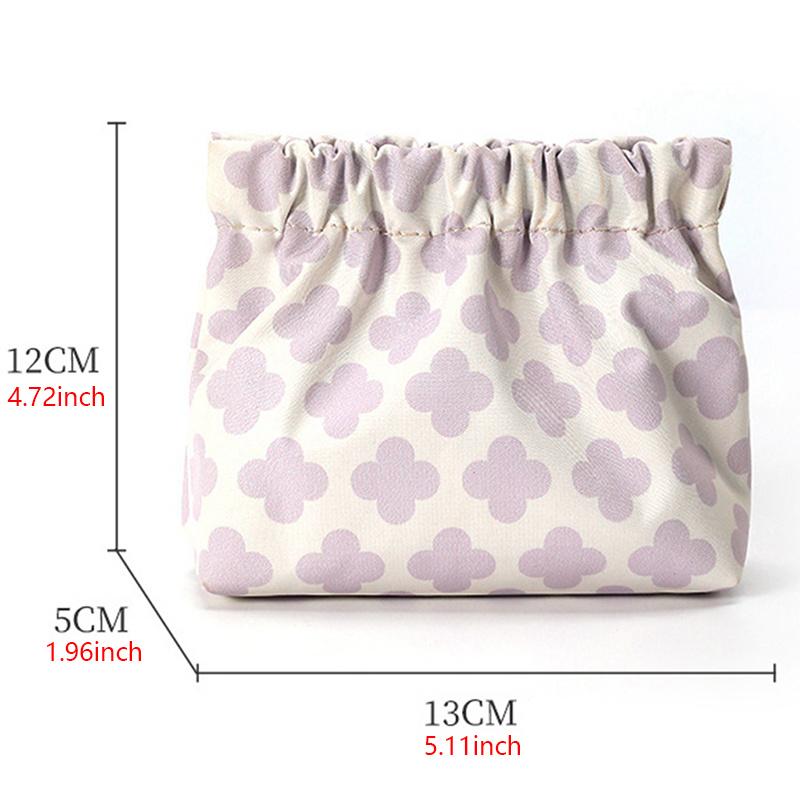 TEMU Lipstick Pouch, Data Cable Organizer, Small Item Storage Bag With Automatic Drawstring Closure, Portable Mini Coin Purse, Inner Bag For Bags