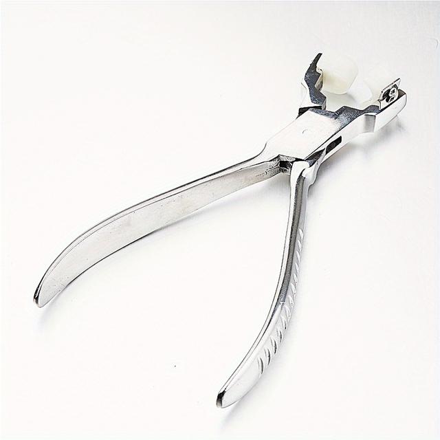 TEMU Stainless Steel Ring Plier Tool For Bracelet Bending, Jewelry Repair Pliers With Comfortable Handle