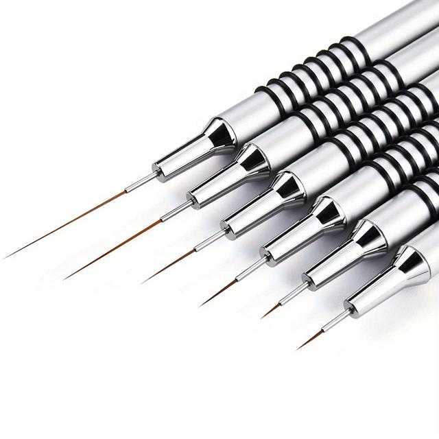 TEMU Nail Art Fine Line Pen, Ultra-fine Drawing Pen, Gradient Pen, Nail Salon Special Brush Set