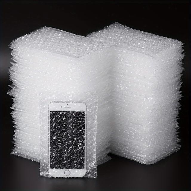 TEMU 100pcs Cushion Wrap Pouches, 4x6 Inches, Bubble Pouches, Wrap Bags, , For Shipping, For Packing, Bubble Sleeves