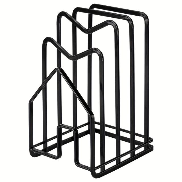 TEMU Storage Solutions For Kitchen Countertops, Cutting Board Racks, And Organizers For Plates And Pot Lids