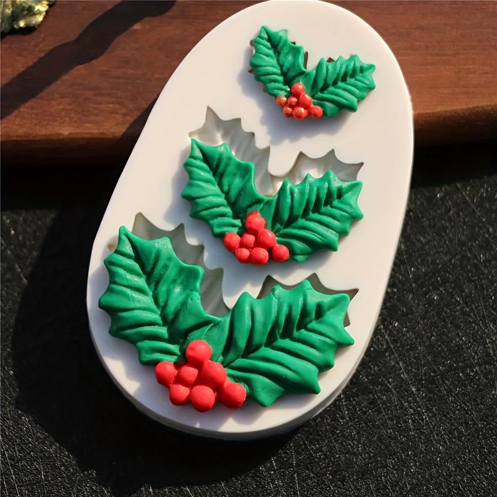 TEMU Silicone Mold For Baking Cake In Of Christmas Bells And Leaves
