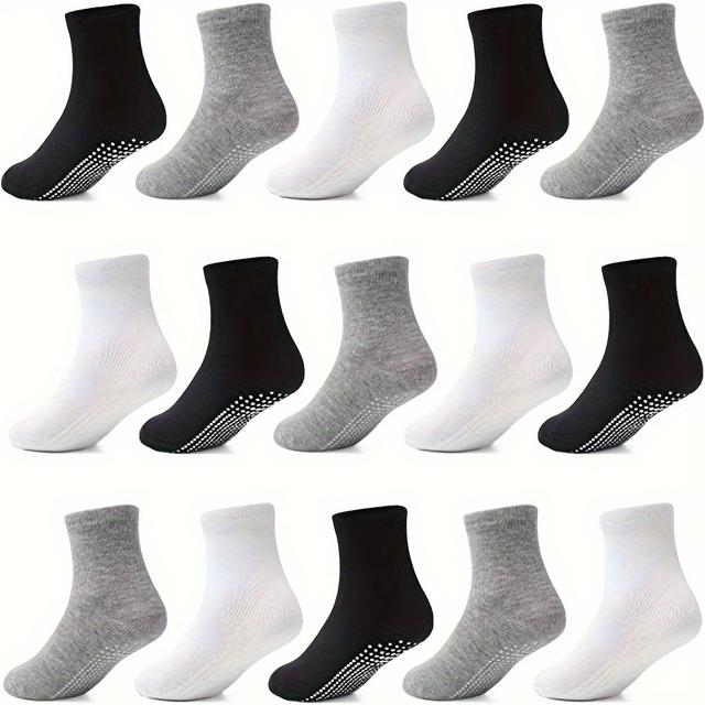 TEMU 15 Paar rutschfeste Wadensocken für Kinder von 1 Jahren