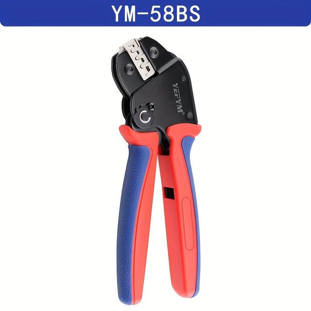 TEMU أدوات كماشة صغيرة YM لـ XH2.54 / DuPont2.54 / 2.8 / 4.8 / 6.3 / غير معزول / محطات أنبوب الطويق سلك اسئلة