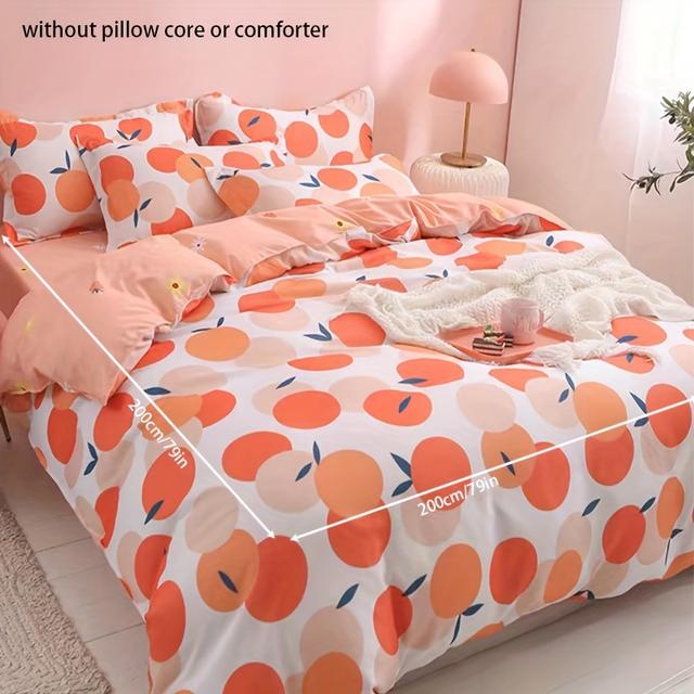 TEMU Ensemble de chambre pièces 3 pièces comprenant une housse de couette et taies d'oreiller