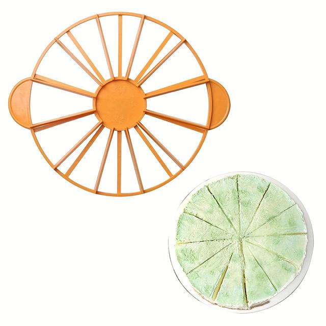 TEMU Круглий пластиковий роздільник для торта середнього розміру, подарунок на День матері