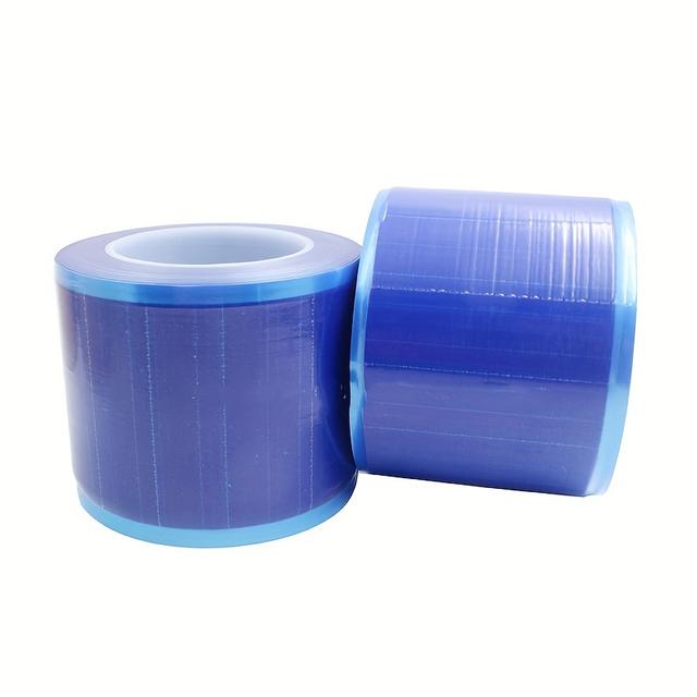 TEMU 1200 Sheets Dental Protective Film Roll, 10x15cm Plastic Barrier Tape For Tools & Equipment, Tattoo & Makeup Shielding, Disposable Protective Film