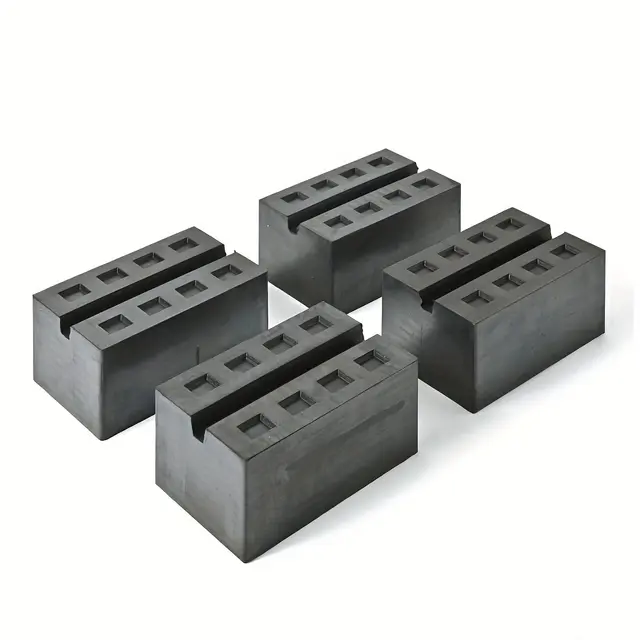 TEMU 4 Stück / Set Große Scheren-Gummipads, Spezielle Gummipads Für Scherenhebebühnen, Autotrailer-Pads, Reparatur-Gummipads