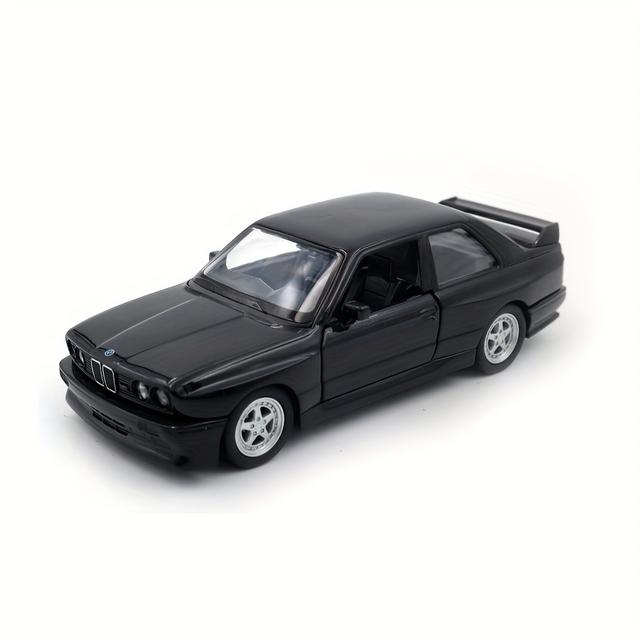 TEMU Rmz Simulation 1:36 Alloy Retro For M3 Car Model Children's Toy Car Decoration Return Car Door Opening Collection Gift Birthday Gift