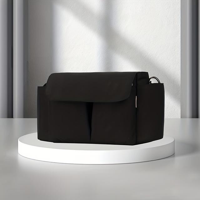 TEMU 1pc 's Stroller Storage Bag, Mother's Large Capacity Travel Hanging Bag, 's Diaper Bag, 's Stroller Accessories