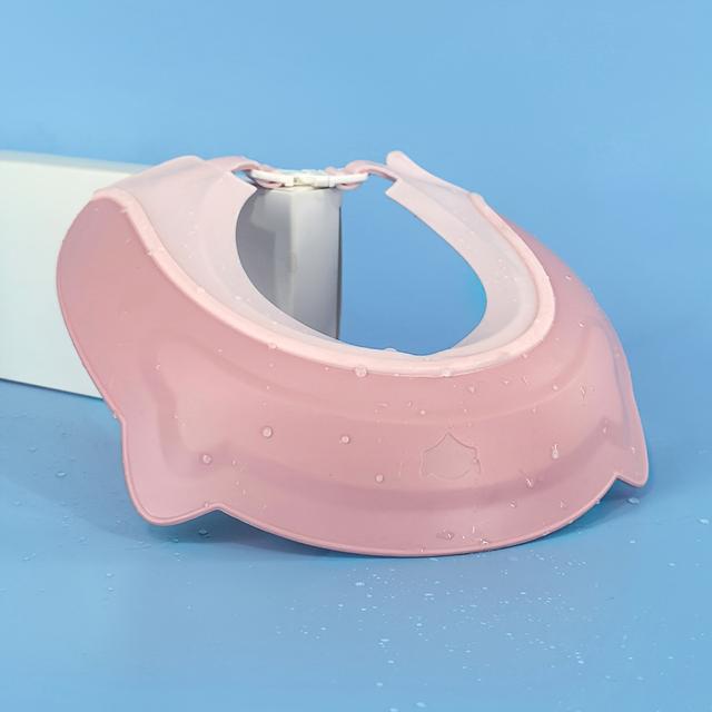 TEMU The Cute Shower Cap Shaped Like A Little Raccoon With A Big Crown Is Use During Hair Washing