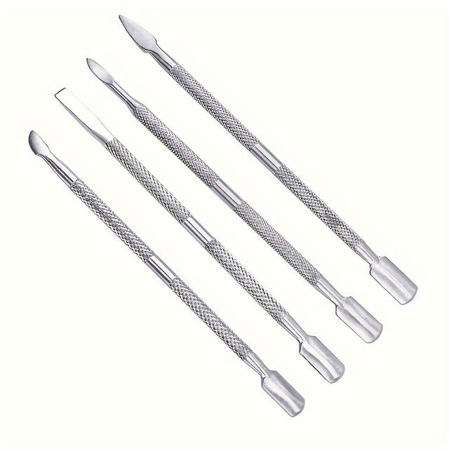 TEMU 4pcs Pusher, Gel Remover Tool, Remover, Pedicure Manicure , Pusher Remover