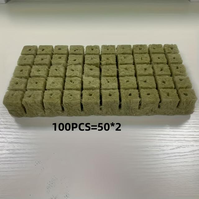 TEMU 50/100/200/300//600pcs Mini Compressed Rock Cubes, No Electricity Required, Courtyard Planting Spring Story
