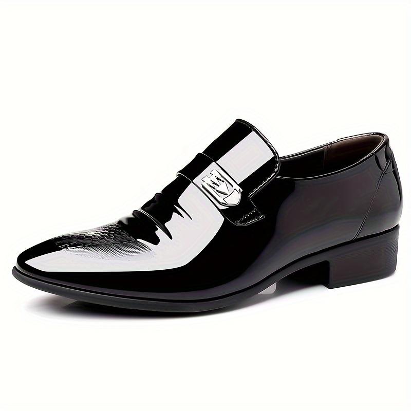 TEMU Men's Stylish Loafers For Casual Business Wear, Comfortable Dress Shoes For Fashionable Footwear