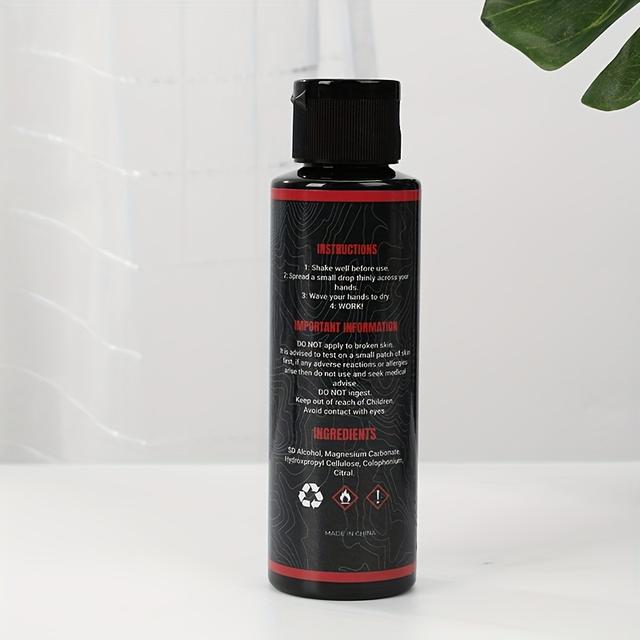 TEMU 100 мл, Порошок проти ковзання для рук, підходить для важкої атлетики, підтягувань, спорту, фітнес-тренувань