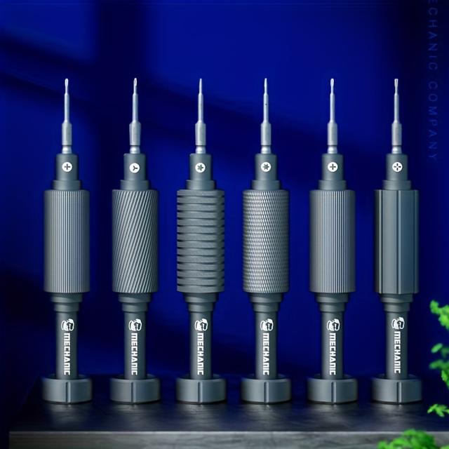 TEMU 6in1 Mechanic Max High Hardness Precision Screwdriver Plum For Iphone Bottom Internal Disassembly Tools