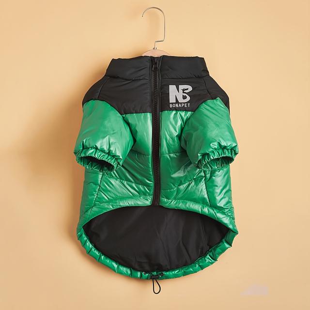 TEMU Chaqueta Reflectante con Estampados de Mascotas