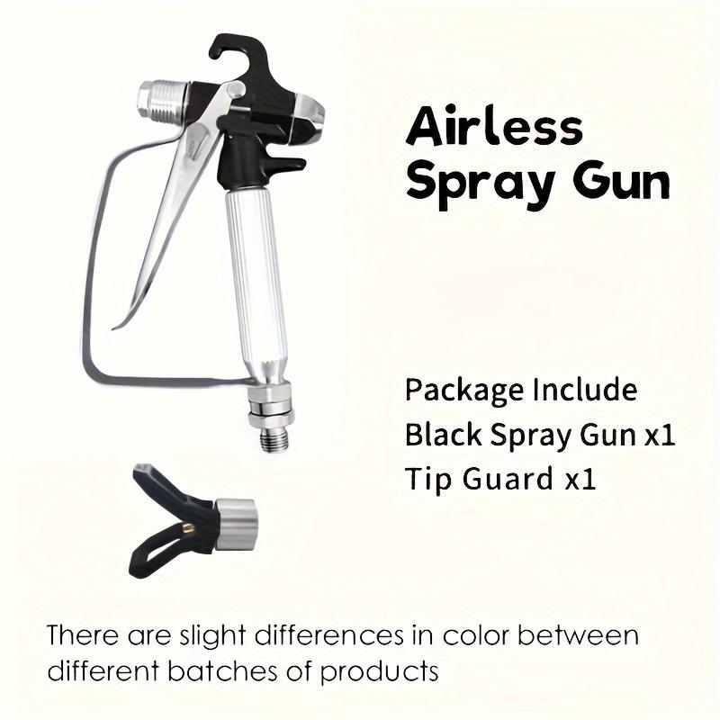 TEMU 2/3pcs Of Airless Paint Spray Gun - Ideal For Applying Paint On Walls, Fences, Vehicles, And Boats - Features A Hand-twist Nozzle Protective Cover, 211 Nozzle, And Swivel Joint -