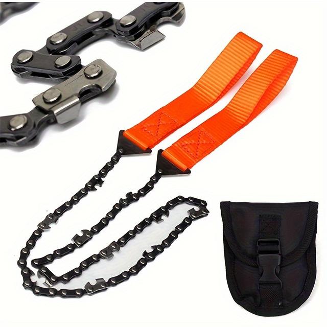 TEMU Saw - Portable Wire Chain For Outdoor Survival, Wood Cutting & Camping