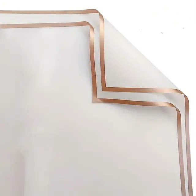 TEMU 10 Sheets, Waterproof Rose Jelly Wrapping Paper, Waterproof Wrapping Paper, Bouquet Supplies, Gift Wrapping Paper, Flower Wrapping Paper, Gift Wrapping Paper, Wedding Wrapping Paper