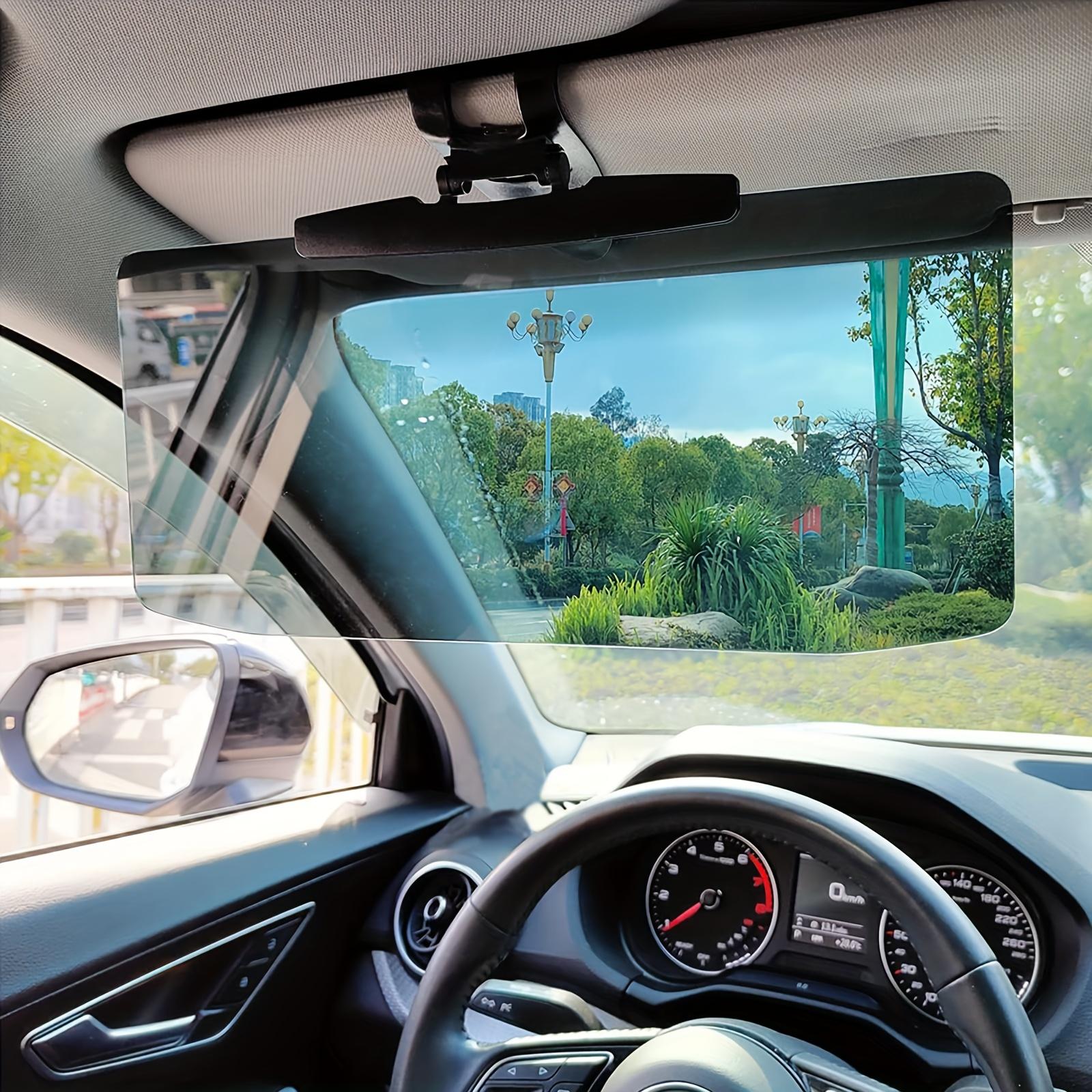 TEMU Extension de Pare-Soleil Anti-Éblouissement pour Voiture – Matériau Acrylique, Bloque , Réduit l'Avitamine et les UV, Installation Facile par pour Tous les Véhicules, Pare-Soleil pour Voiture